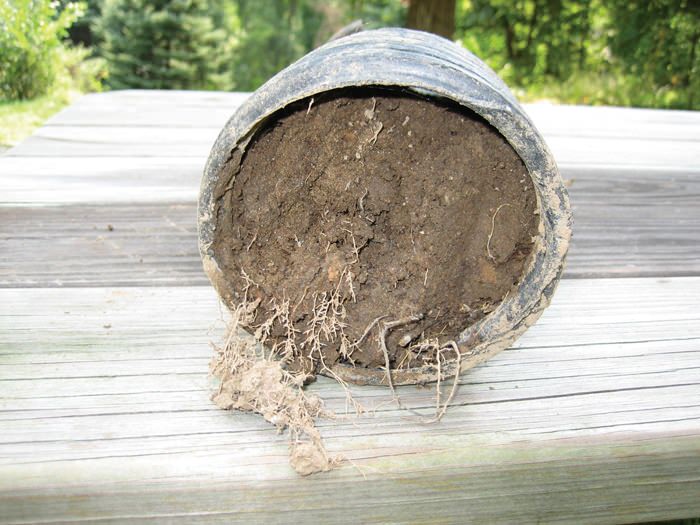 clogged french drain found in Nebraska City, Nebraska, Iowa, Missouri, Kansas, and Colorado